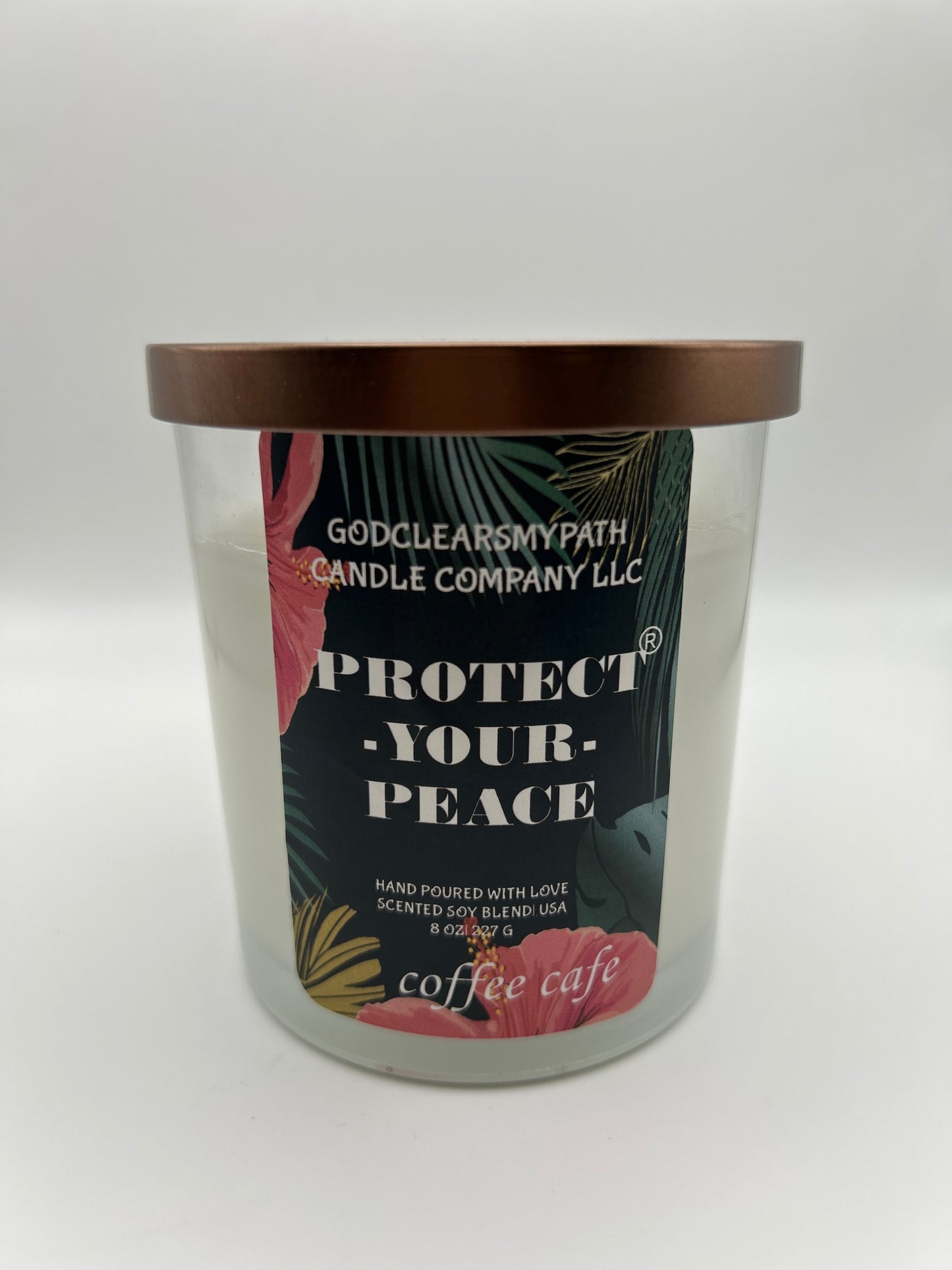 COFFEE CAFE SCENTED SOY BLEND CANDLE 12oz